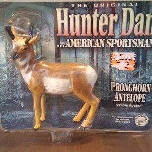 Hunter Pronghorn Antelope Figure - Brown and White